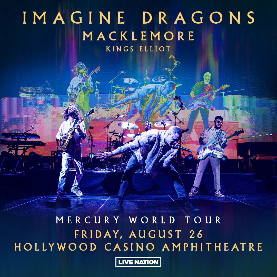 Imagine Dragons, Macklemore & Kings Elliot, Mercury World Tour, The #1  Hit Music Station