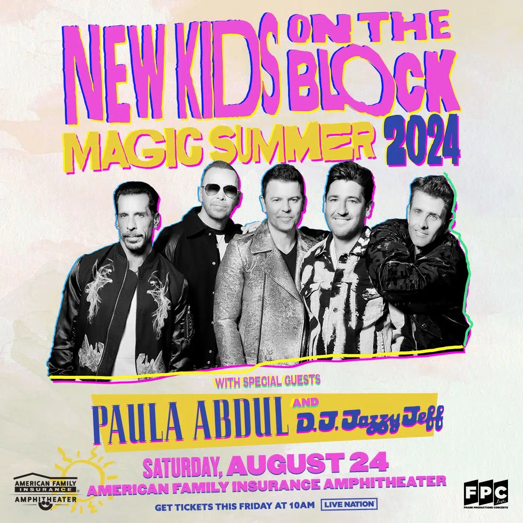 New Kids On the Block Magic Summer 2024 The 1 Hit Music Station