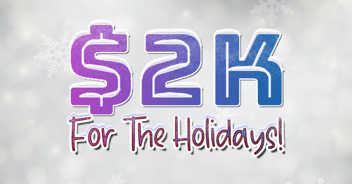 CONTEST: $2K for the Holidays with Throwback 2K