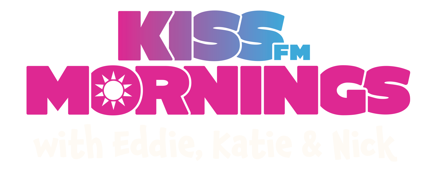 KISSFmMorningsEddieKatieNick-Logo-WhiteText