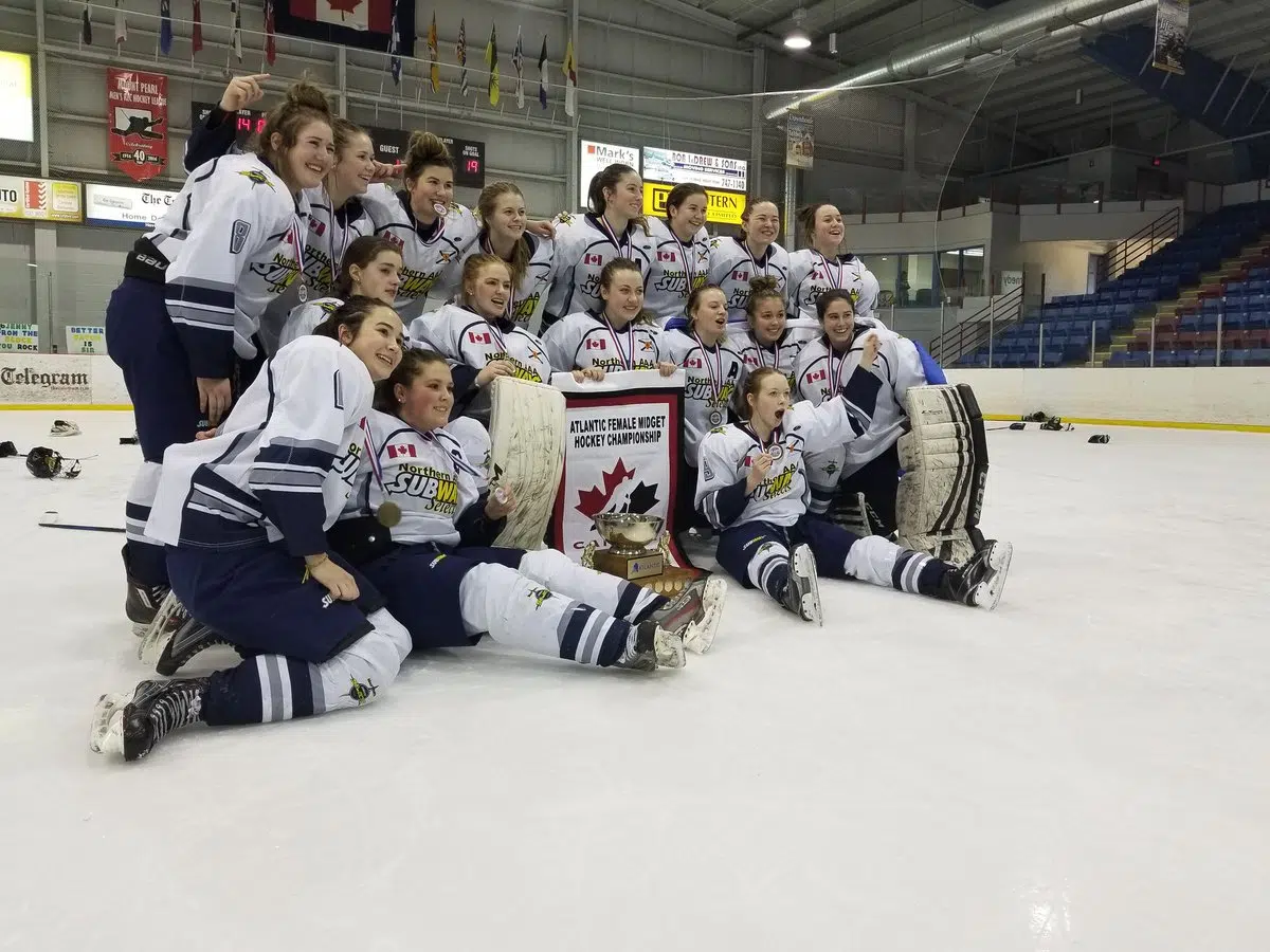 2018 Atlantic Female Midget AAA Hockey Championship results (from Mount Pearl, NFLD Sunday)