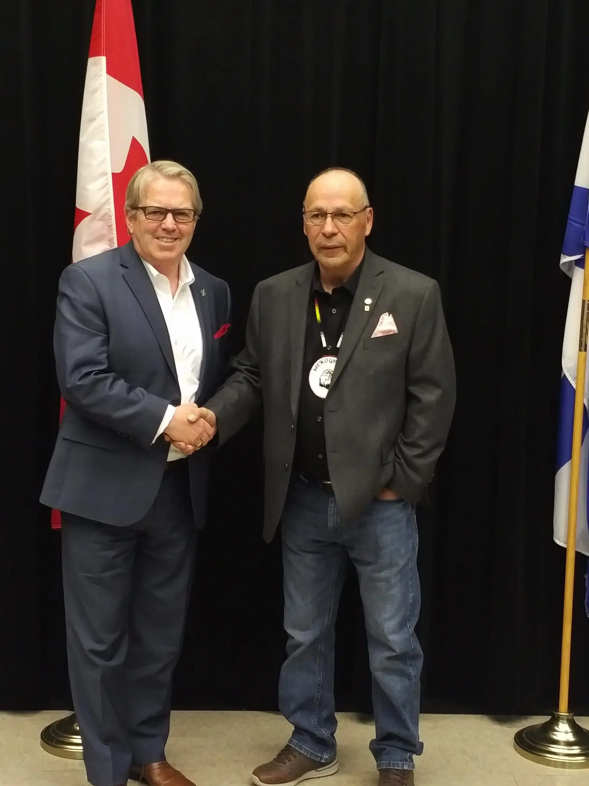 Federal officials contribute $1,000,000 to We'koqma'q First Nation's aquaculture operation