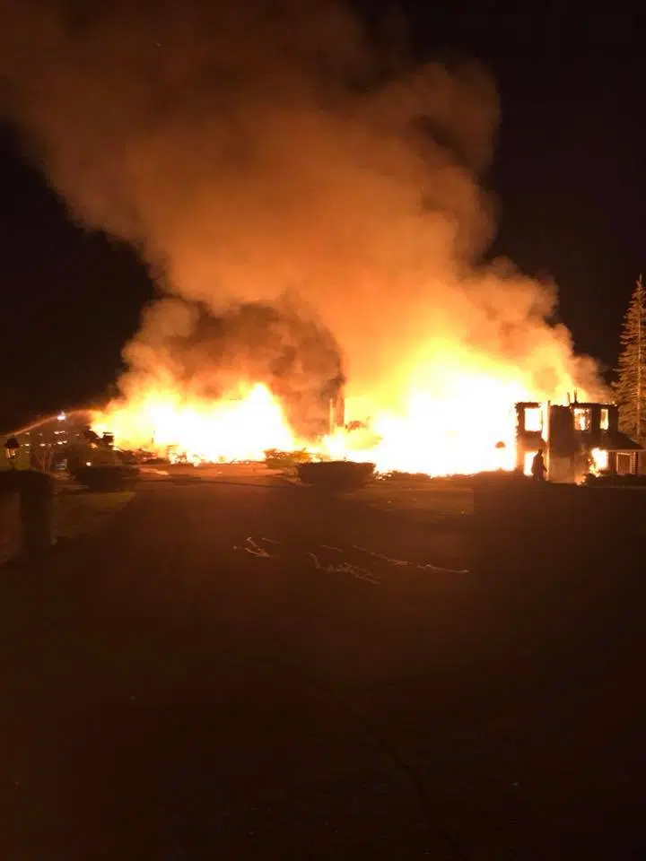 Fire destroys main building of Inverary Inn