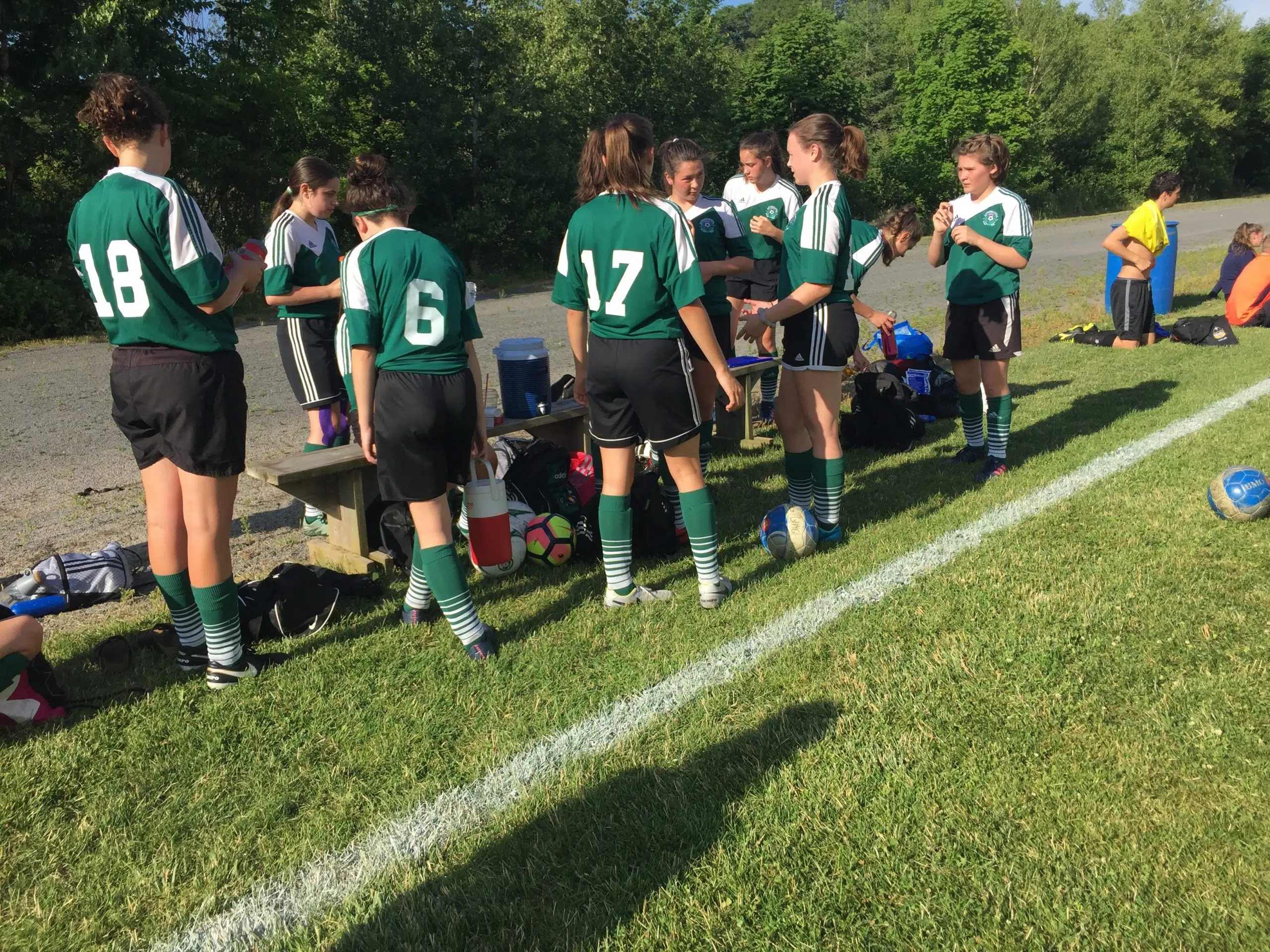 Gunn Tournament U15 girls Soccer (from Kentville Friday)