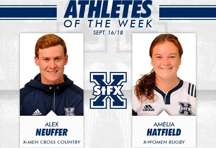 StFX Athletes of the week named