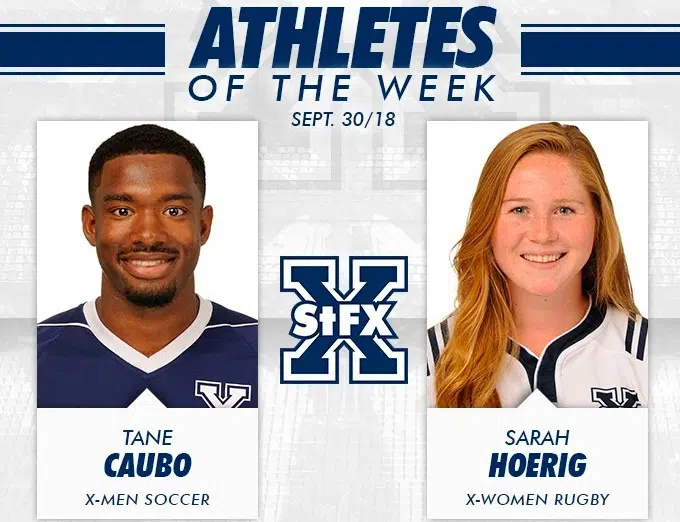 Rugby and Soccer players take home StFX AOTW