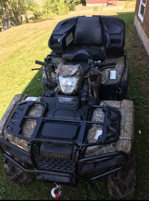 Another local ATV reported stolen
