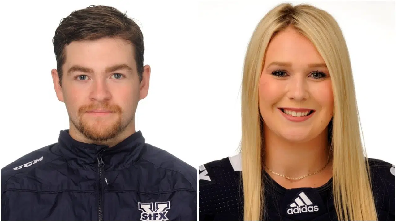 Hockey players take home StFX Athlete of the Week honours