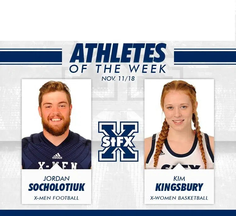 Latest StFX athletes of the week announced