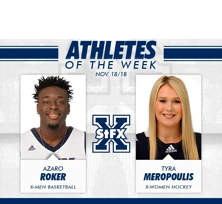StFX officials announce latest weekly awards