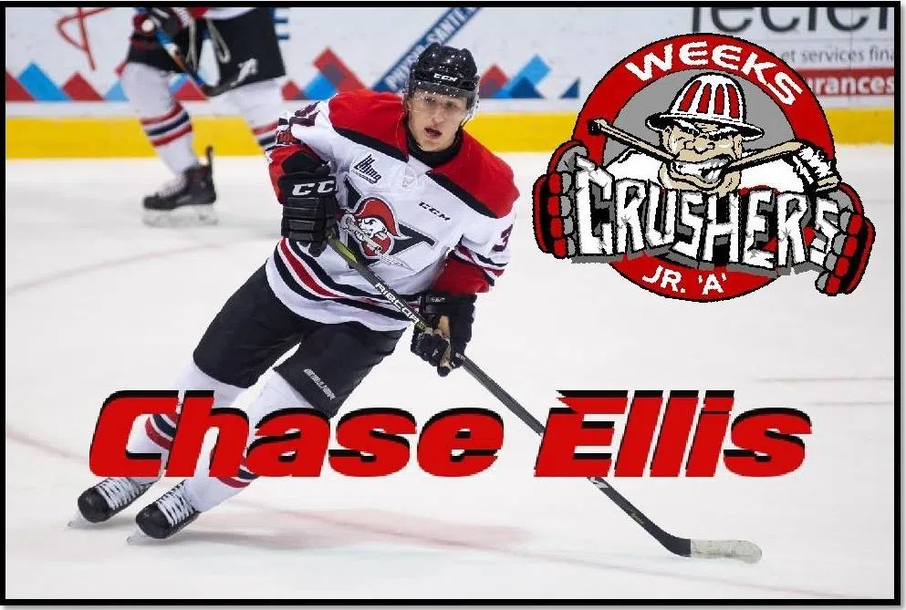 Whycocomagh hockey player joined MHL's Crushers