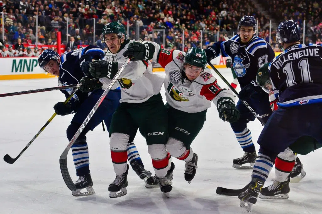 Quebec Major Junior Hockey League results (from Halifax Sunday)