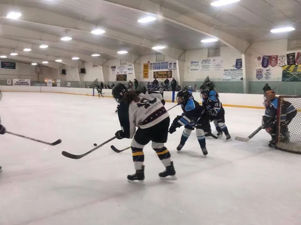 NSSAF High School Girls Hockey Provincials (from Thorburn Saturday)