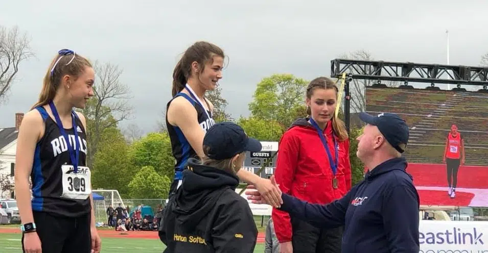 Local athletes break records and make the podium at track and field provincials