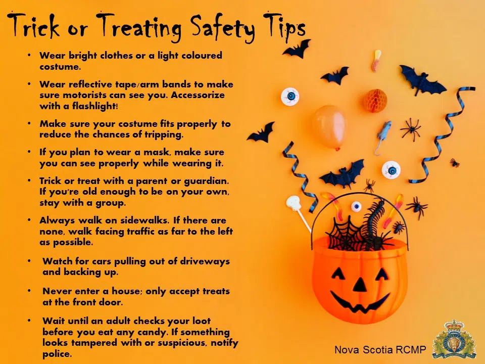 Police say watch out for trick-or-treaters