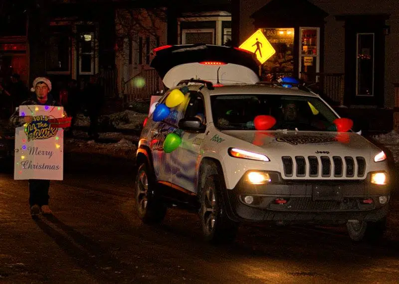 Parade closes streets in Antigonish