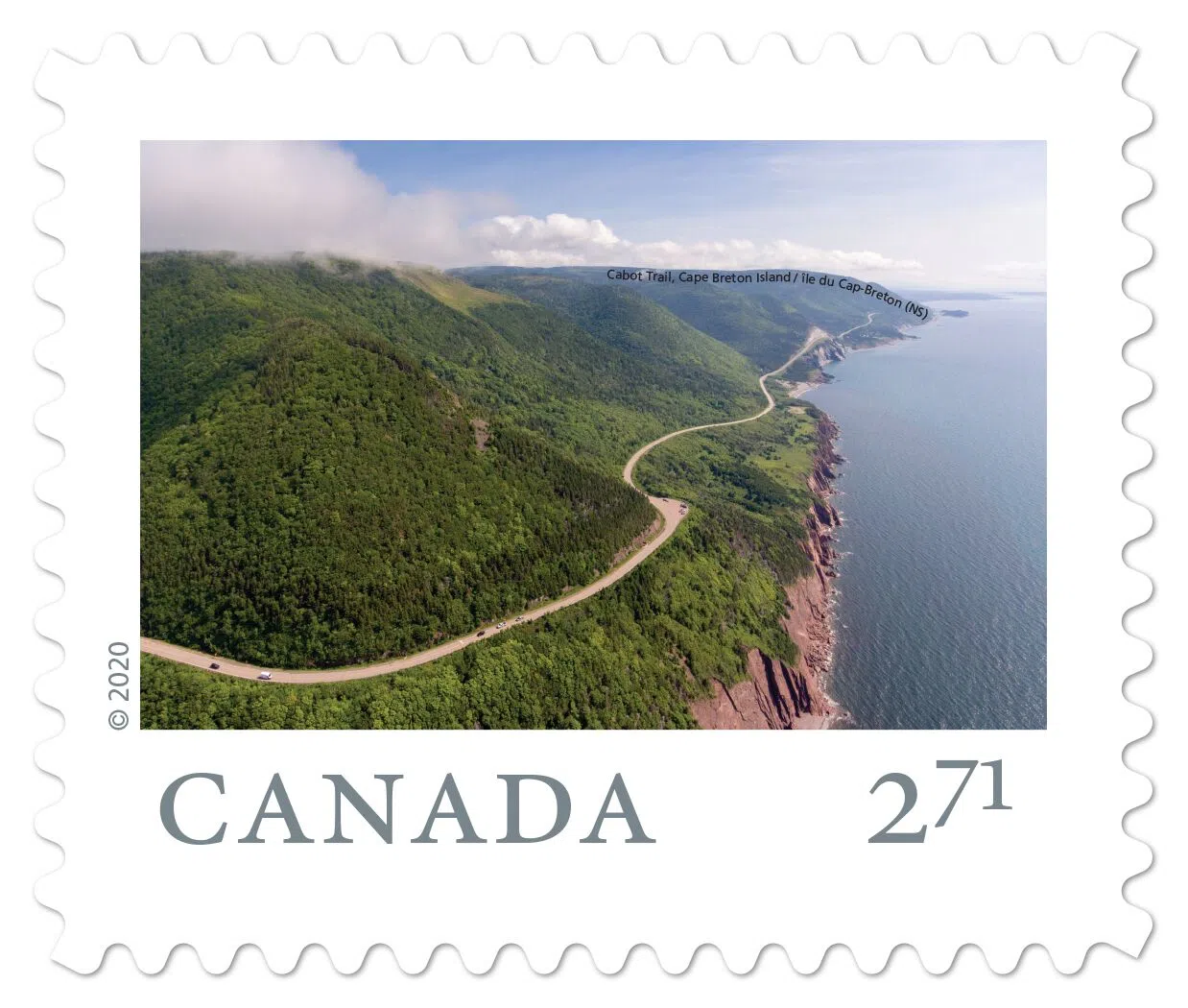 Cabot Trail featured in new stamp