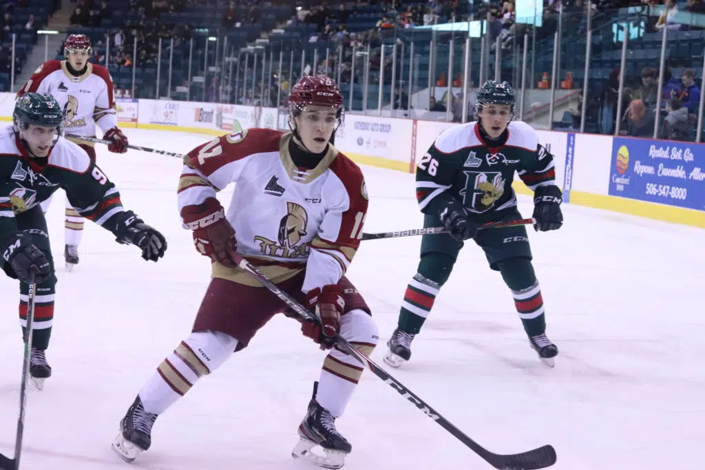 Quebec Major Junior Hockey League results (from Bathurst Wednesday)