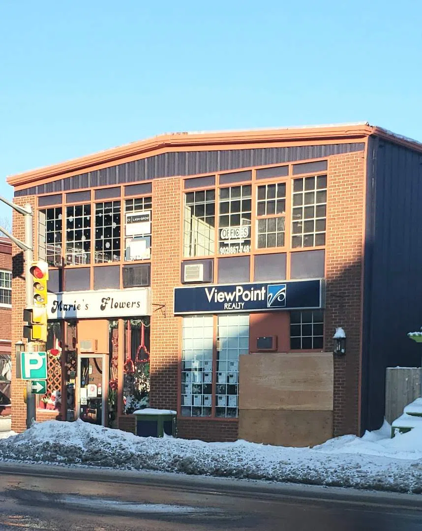 Building hit by car in Antigonish 101.5 The Hawk