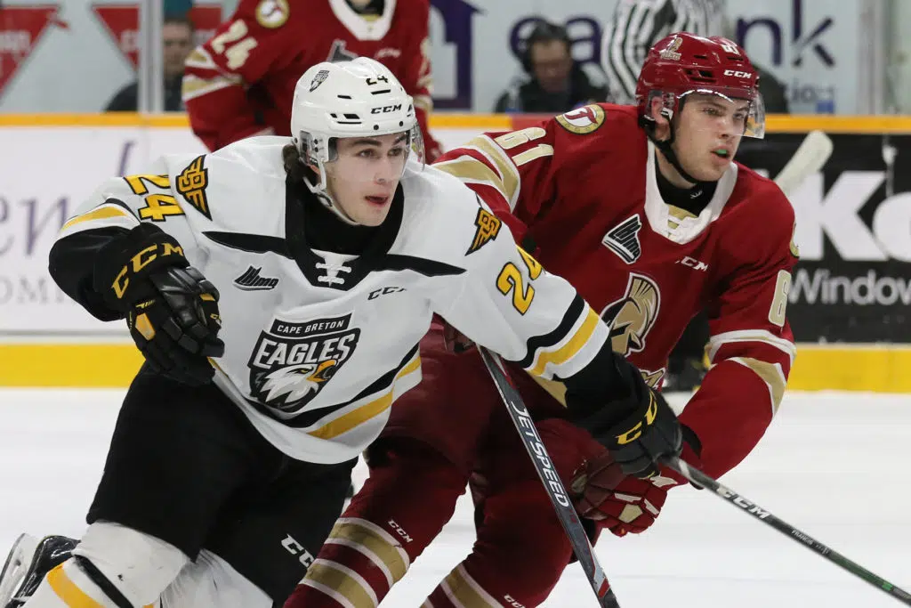 Quebec Major Junior Hockey League results (from Sydney Wednesday)