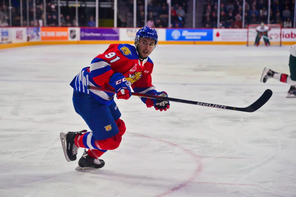 Quebec Major Junior Hockey League results (from Moncton Monday)