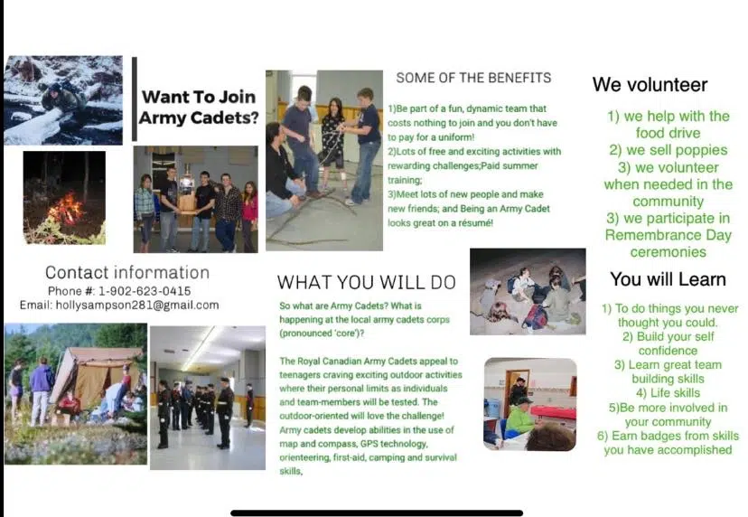 2842 L'Ardoise Legion Engineering Army Cadets 101.5 The Hawk