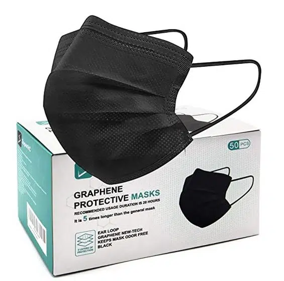 Health Canada advises people against wearing masks with graphene 101.