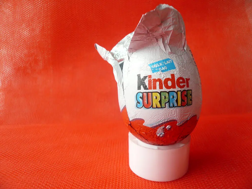 Kinder recall - the surprise is salmonella! (not as fun as a toy)