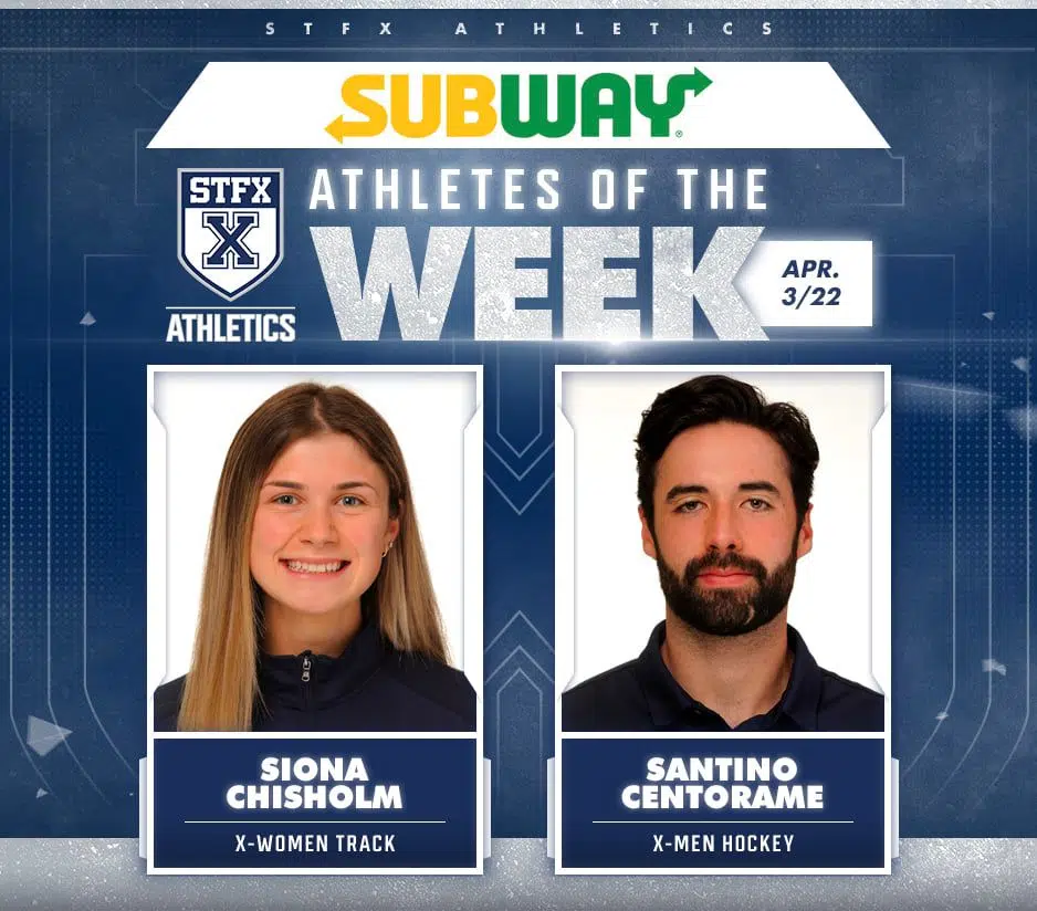 STFX Athletes of the Week