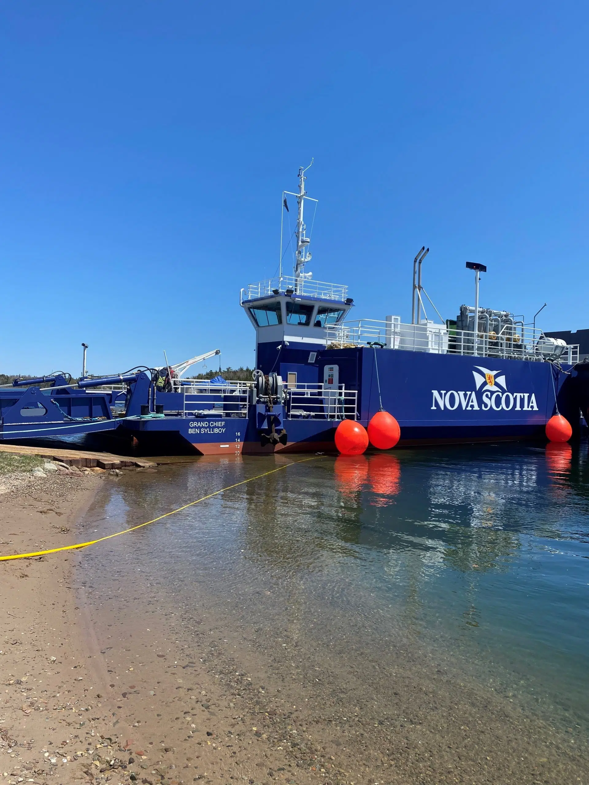 New Grand Chief Ben Sylliboy Ferry sets sail