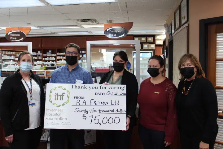 A Big Donation for Inverness Consolidated Memorial Hospital Charitable Foundation