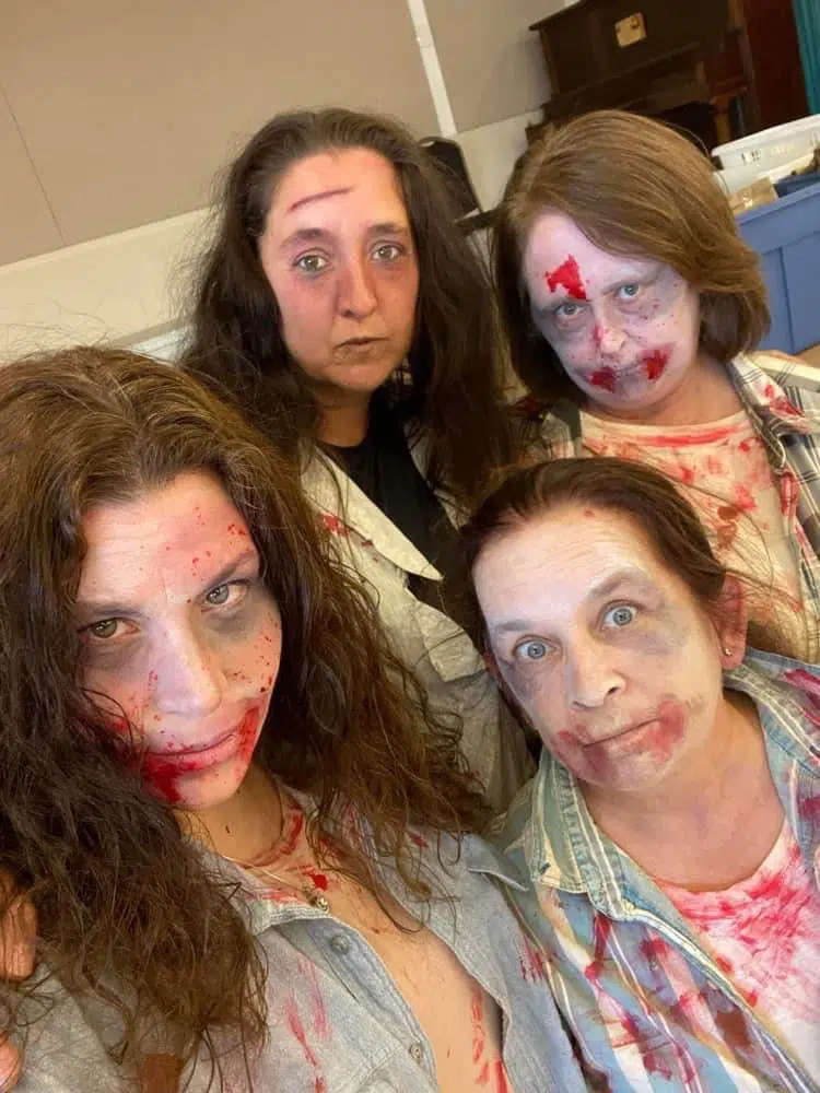 St Peters Residents Take Part in Zombie Walk for Wishes