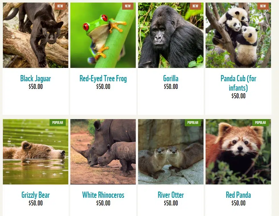 What to get for the person that has everything? How about adopting a WWF animal?