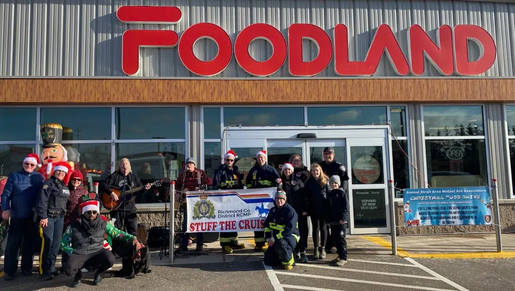 Cram the Cruiser/Fire Truck Food Bank Drive Receives Generous Community Support