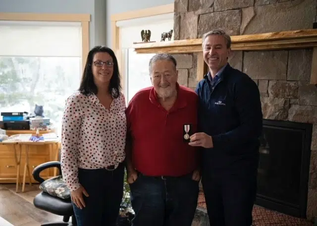 Brian MacLeod Receives Queen Elizabeth Platinum Jubilee Medal