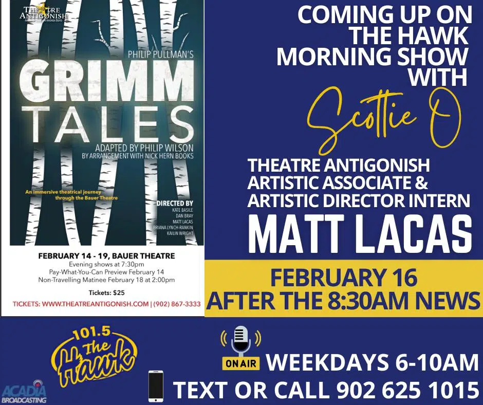 Scottie O chatted with Matt Lacus about Grimm Tales at the Bauer