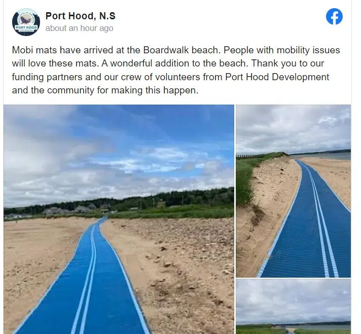 One of the beaches in Port Hood is now more accessible than ever before!