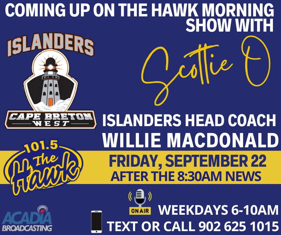 Islanders Head Coach Willie MacDonald chats about the season to come