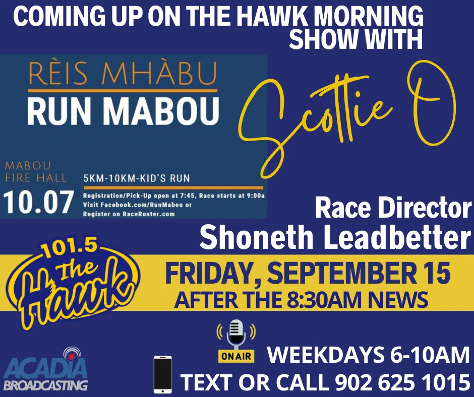 Scottie O Chatted with Shoneth Leadbetter about Run Mabou
