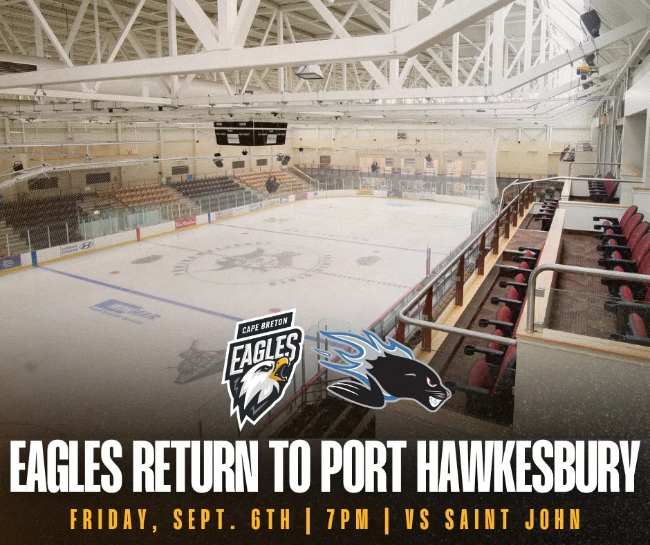 Cape Breton Screaming Eagles coming to Port Hawkesbury