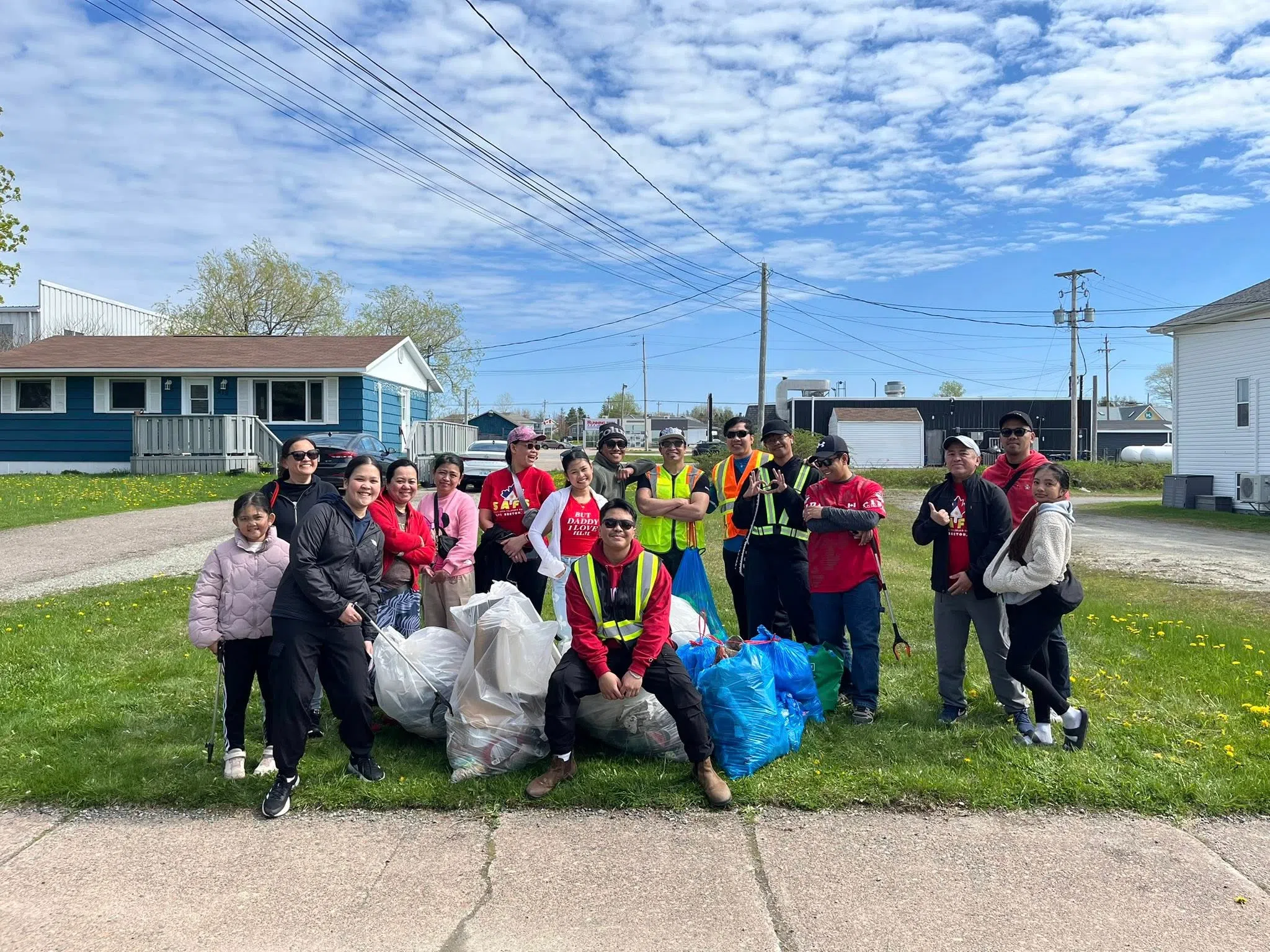 Strait Area Filipino Society organized a litter cleanup