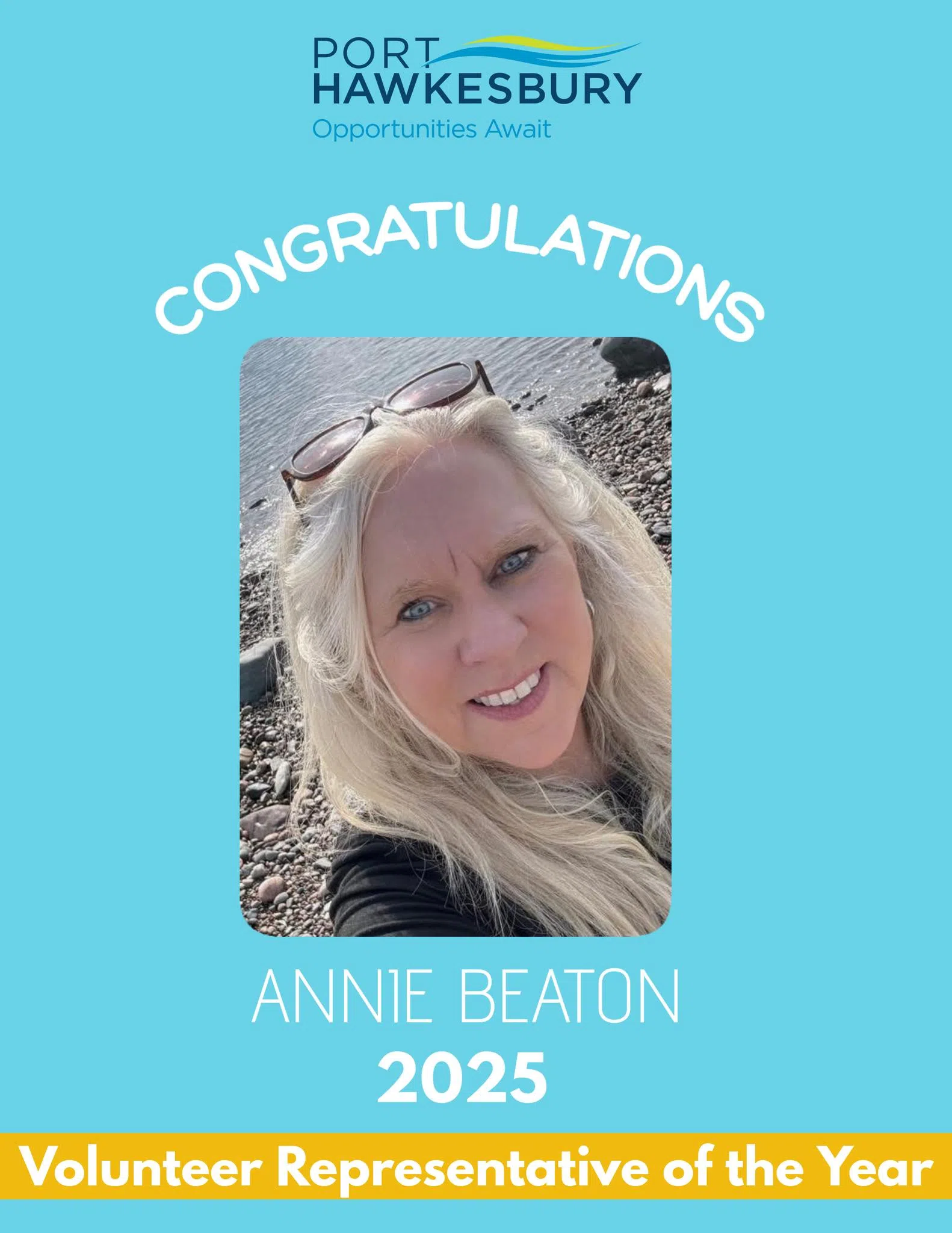 Annie Beaton named Volunteer Representative for Port Hawkesbury