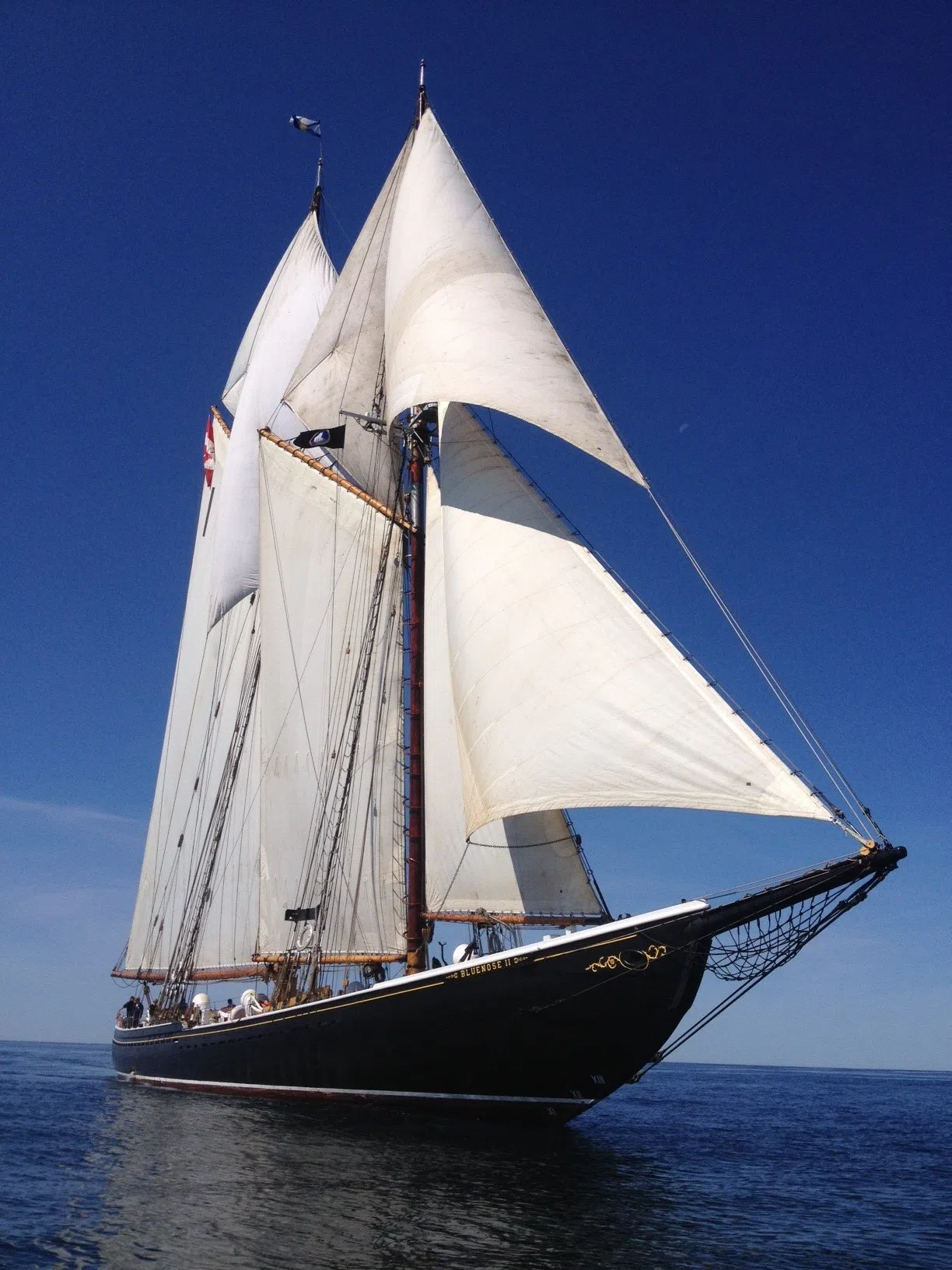 Summer sailing schedule for the Bluenose - including Quad County stops!
