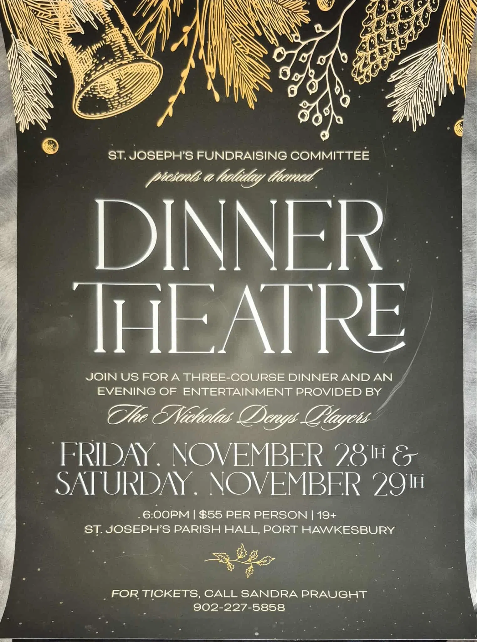 Scottie chatted with Sandra and Annie about A Dinner Theater coming to St. Joseph's in PHK