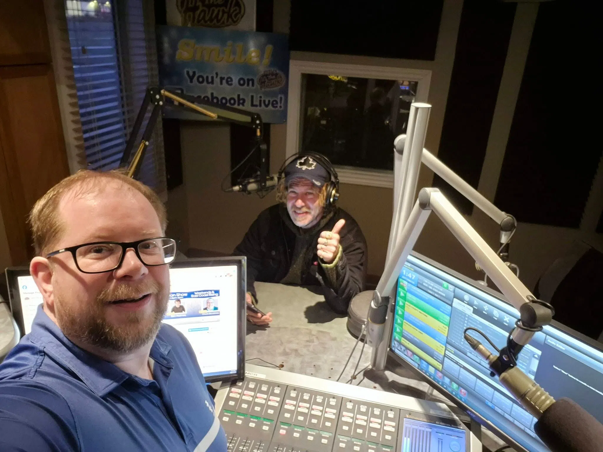 Ashley MacIssac is 51 today and showed up at the station during the Morning Show with Scottie O