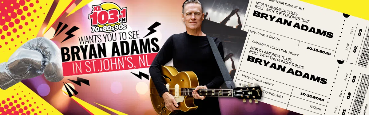 See Bryan Adams in St. John’s