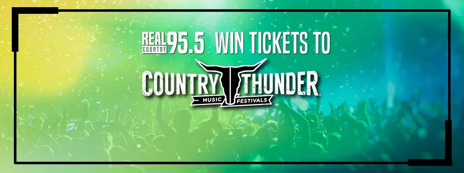 Win your way into Country Thunder AB!