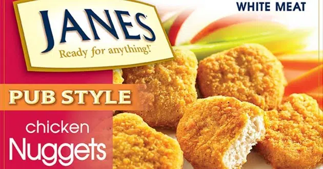 FOOD RECALL: JANES PUB STYLE CHICKEN NUGGETS