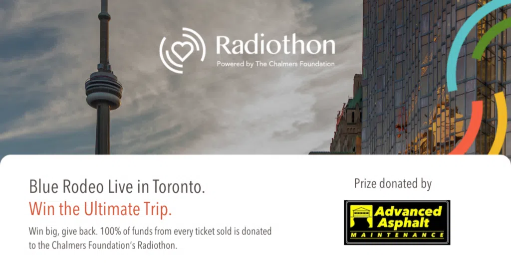 Buy Raffle Ticket to win Blue Rodeo Trip