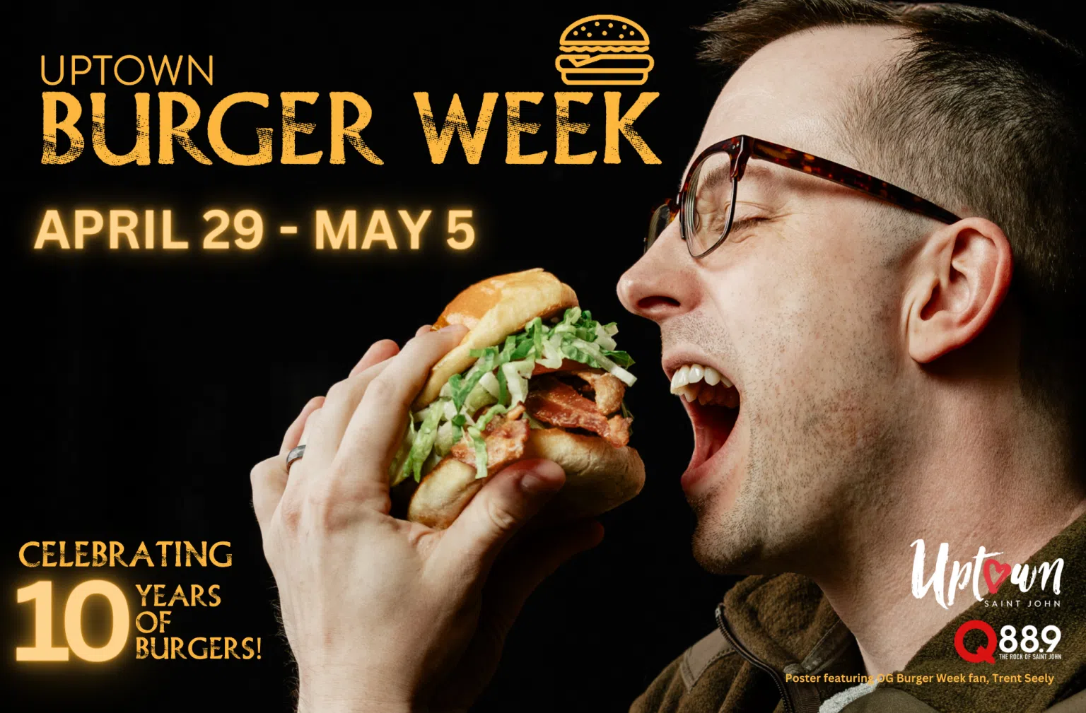 10th ANNUAL BURGER WEEK, SAINT JOHN! Q88.9